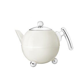 Bedemeije 41 fl oz Teapot SS White Cloud BELLA RONDE, 6.49ml, 1개