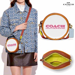 코치 오리지날 키아 컬러블록 서클백 CA098 Kia Circle Bag In Colorblock