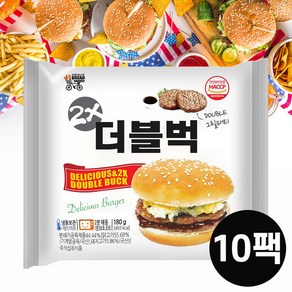 대신 투엑스더블벅 180g x 10팩, 1세트, 1.8kg