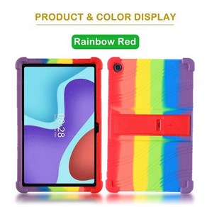 Alldocube iPlay 케이스 충격 방지 소프트 실리콘 조절식 킥스탠드 태블릿 커버 kPad Fundas 50 40 30 20 프로, 한개옵션2, [03] 01, 10 iPlay 50 mini 8.4