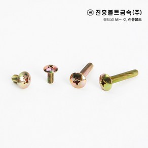 일반 트러스 머리 볼트(6mm ~ 50mm) M4 M5 M6