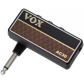 VOX 헤드폰 기타 앰프 amPlug2 AC30 케이블 불필요 기타에 직접 플러그 인 자택 연습에 최적 전지 구동 이펙트 내장 스테디셀러 빈티지 사운드, 1개