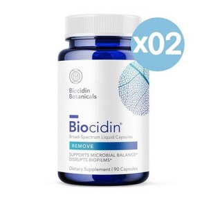 Biocidin Botanicals 바이오시딘 보타니컬 브로드 스펙트럼 90캡슐 2팩 Boad-Spectum Capsules, 2개