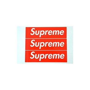 Supreme 3장 세트 스테디셀러 SUPREME(슈프림) 스티커 박스 로고 box logo sticker