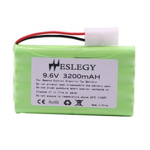 9.6V 3200mah NI-MH 배터리 Rc 완구용 충전기 포함 자동차 탱크 로봇 건 보트 장난감 부품 AA 업그레이드, 한개옵션1, 07 1B