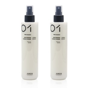 아모스 소프트닝 컨디셔너 1+1, 250ml, 2개