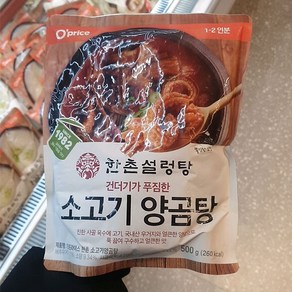 오프라이스 한촌 소고기 양곰탕 일반포장 동절기만, 1개, 500g