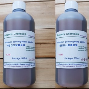 과망간산칼륨용액(0.1M) 450ml Potassium pemanganate solution