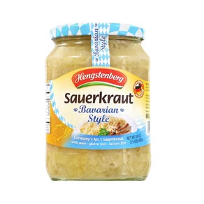 Hengstenberg Bavarian Style Sauerkraut Chucrut - 680g Hengstenberg 바이에른 스타일 사우어크라우트 추크루트 - 680g