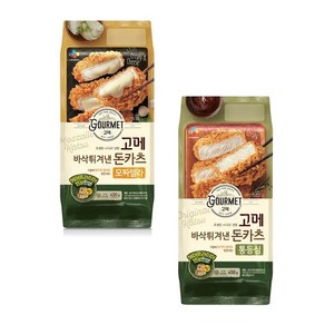 CJ고메 돈카츠 3팩(통등심X2+모짜치즈), 450g, 1세트