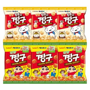 삼양식품 흰둥이 짱구(크림치즈맛)70g +짱구115g 띠부실 각 3개씩, 115g, 1개