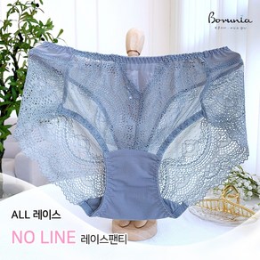 (보루니아)(BA-2104-0608)피콕레이스팬티 섹시팬티 빅사이즈