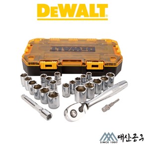 디월트 핸드소켓 복스알 세트 23PCS DWMT73813 육각 비트 연결대