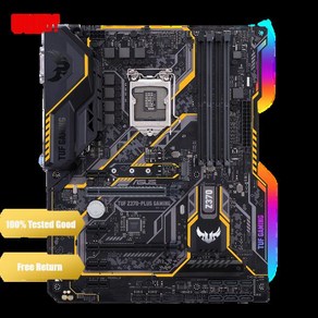 중고 ASUS TUF Z370-PLUS GAMING Z370 마더보드 소켓 LGA 1151 i7 i5 i3 DDR4 PCI-E 3.0 SATA3, 1개