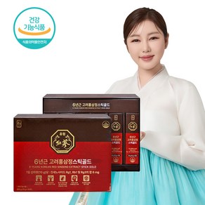 휴럼 6년근 고려홍삼정스틱골드 10g*30포, 300g, 30개