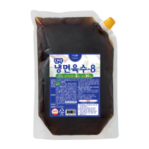 새한 단박 냉면 육수 8, 2kg, 1개