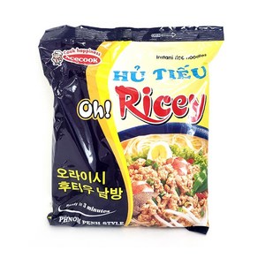 베트남 ACECOOK 에이스쿡 오라이시 후티우 캄보디아 스타일 라면 71g / oh icey HU TIEU PHNOM PENH STYLE noodles, 1개