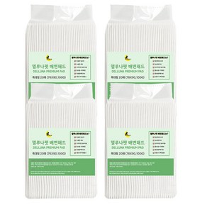 델루나펫 강아지 배변패드 특대형 100g, 1개, 80개입