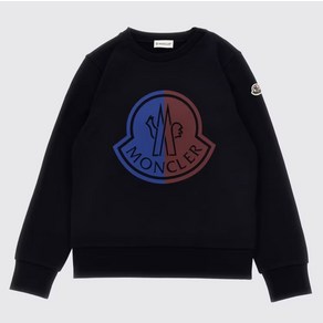 몽클레어 키즈 24FW 국내당일 로고 맨투맨 Navy 8G00022899PS 778