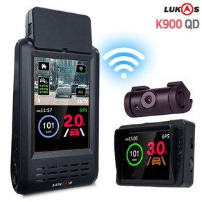 방송특가 루카스블랙박스 K900 QD 64G QHD WiFi 2nd모니터 출장, 단품