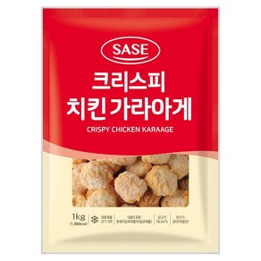 사세 크리스피치킨 가라아게, 1kg, 6개