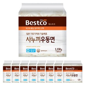 쉐프원 쫄깃한 사누끼우동면 1.15kg, 8개