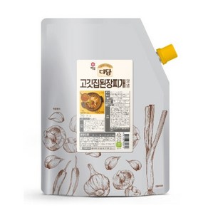 CJ제일제당 다담 고깃집된장찌개 2kg 상온 1개