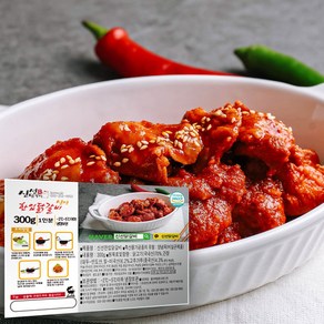 신선닭갈비 진한소스 1인분 한입닭갈비 300g, 1개