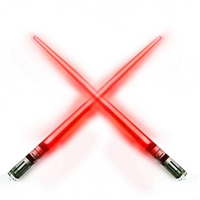 LIGHTSABER CHOPSTICKS LIGHT UP STAR WARS LED Glowi 광선검 젓가락 라이트 업 스타워즈 LED 빛나는 빛 세이버 젓가락 재사용 가능한 스시 라, 1개