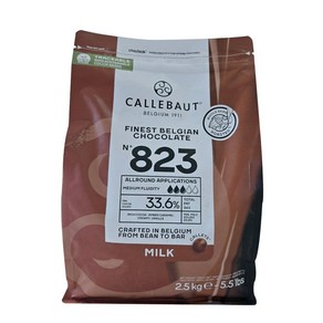 칼리바우트 밀크 커버춰 823 초콜릿 2.5kg