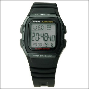 타임플래닛 CASIO W-96H-1B 카시오 시계 우레탄밴드