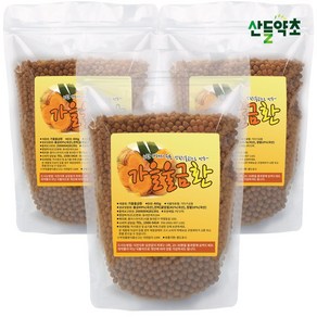 국산 가을 울금환 진도산 황금울금, 3개, 400g