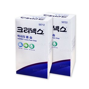 크리넥스 럭셔리 폼 솝 거품비누 1000ml 1팩, 1개