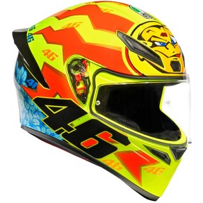 (AGV) 오토바이 헬멧 풀페이스 K1 S ROSSI 2001 L 59-60cm 18394007032 옐로우 클래식