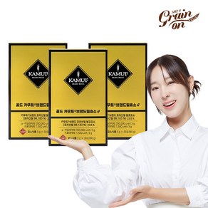 카무트 골드 카무트효소G, 90g, 3개