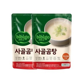 CJ 비비고 저나트륨 사골곰탕, 1세트, 500g