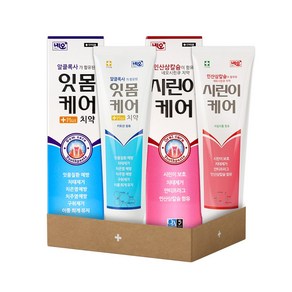 성원제약 잇몸케어플러스 치약 220g + 성원제약 시린이케어 치약 200g 치태제거, 1세트