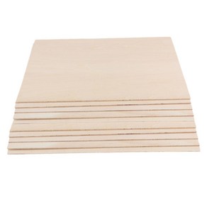 shangren 20 조각 DIY 모델 발사 목재 시트 나무 접시 공예 모델 50x200x1.5mm