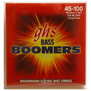 GHS Boomes ML3045 (045-100) 베이스기타줄, *