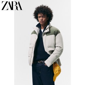 ZARA 자라 콤비 패딩 점퍼