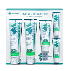 덴티스테 플러스 화이트 치약 세트 허브치약 코스트코, 420g, 1개