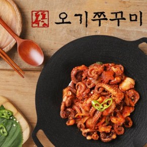 오기쭈꾸미 500g 캠핑 밀키트, 중간맛, 1개