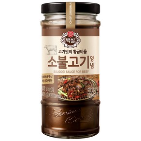 백설 소불고기 양념 290g, 1개