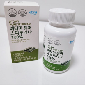 애터미 퓨어 스피루리나, 120정, 1개