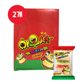 아우셔 버거 360g (10g x 36개입) x 2개