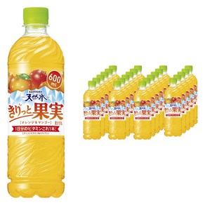 산토리 키리토 과일 오렌지 & 망고, 24개, 600ml