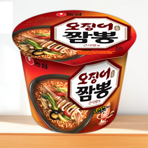 농심 오징어 짬뽕 큰사발 115gx12컵 (set), 115g, 12개