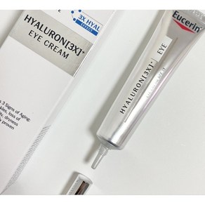 유세린 하이알루론 3X 아이 크림 더블팩+증정품 잔주름 깊은주름 눈가주름 개선, 1개, 15ml