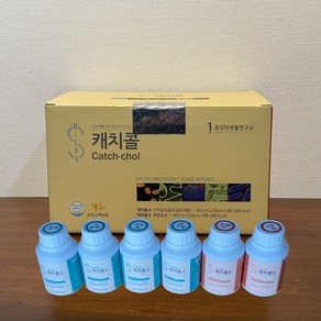 캐치콜 1박스 중앙미생물연구소 장청소, 1세트, 200ml