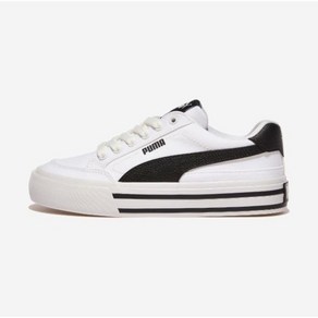 [ABC마트 신구로NC점] 푸마/코트 클래식 벌크 FS_PKI39635302_PUMA White-PUMA Black_남녀공용